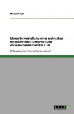 Manuelle Herstellung eines metrischen Innengewindes (Unterweisung Zerspanungsmechaniker / -in)