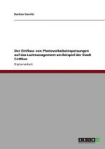 Einfluss von Photovoltaikeinspeisungen auf das Lastmanagement am Beispiel der Stadt Cottbus