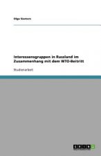 Interessensgruppen in Russland im Zusammenhang mit dem WTO-Beitritt
