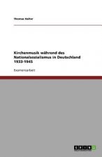 Kirchenmusik wahrend des Nationalsozialismus in Deutschland 1933-1945