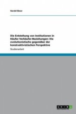 Entstehung von Institutionen in Kaufer-Verkaufer-Beziehungen