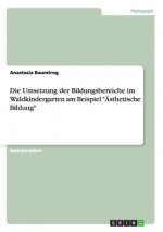Umsetzung der Bildungsbereiche im Waldkindergarten am Beispiel AEsthetische Bildung