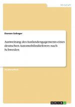 Ausweitung des Auslandengagements eines deutschen Automobilzulieferers nach Schweden