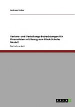 Varianz- und Verteilungs-Betrachtungen fur Finanzdaten mit Bezug zum Black-Scholes Modell