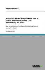 Klassische Raumkonzeptionen Kants in Daniel Kehlmanns Roman 