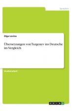 UEbersetzungen von Turgenev ins Deutsche im Vergleich