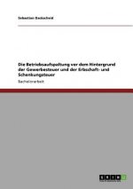 Betriebsaufspaltung vor dem Hintergrund der Gewerbesteuer und der Erbschaft- und Schenkungsteuer