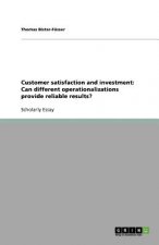 Customer satisfaction and investment