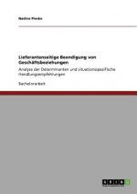Lieferantenseitige Beendigung von Geschaftsbeziehungen