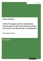 Online-UEbungen und ihre didaktische Umsetzung im DaF-Unterricht an Schulen der Grund- und Mittelstufe in Sudbrasilien