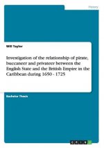Investigation of the relationship of pirate, buccaneer and privateer between the English State and the British Empire in the Caribbean during 1650 - 1