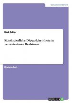 Kontinuierliche Dipeptidsynthese in verschiedenen Reaktoren