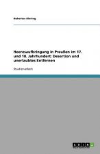 Heeresaufbringung in Preu en Im 17. Und 18. Jahrhundert