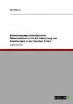 Bedeutung psychoanalytischer Theorieelemente fur die Gestaltung von Beziehungen in der Sozialen Arbeit