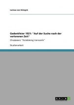 Gedenkfeier 1921