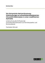 Galvanische Hartverchromung - Untersuchungen an schwefelsaurekatalysierten Chrom(VI)‐Elektrolyten in einer modifizierten Hull‐Zelle