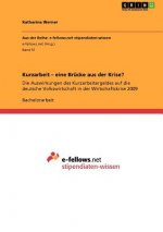 Kurzarbeit - eine Brücke aus der Krise?