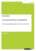 Luis Garcia Monteros Grossstadtlyrik