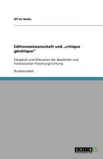 Editionswissenschaft und 