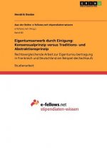 Eigentumserwerb durch Einigung