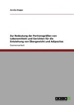Zur Bedeutung der Portionsgrößen von Lebensmitteln und Gerichten für die Entstehung von Übergewicht und Adipositas
