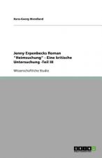 Jenny Erpenbecks Roman Heimsuchung - Eine kritische Untersuchung -Teil III