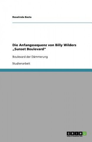 Anfangssequenz von Billy Wilders 