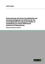 Untersuchung auf einem Praxisbetrieb zum Serumproteingehalt als Referenz fur die Immunglobulinversorgung der Kalber in Verbindung mit einem definierte