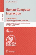 Human-Computer Interaction. Interacting in Various Application Domains