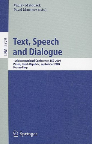 Text, Speech and Dialogue