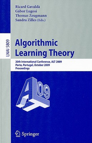 Algorithmic Learning Theory