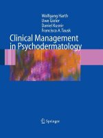 Clinical Management in Psychodermatology