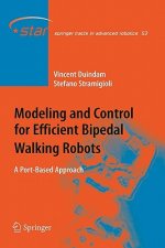 Modeling and Control for Efficient Bipedal Walking Robots