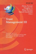 Trust Management III
