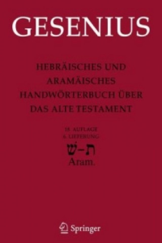Hebraisches und Aramaisches Handworterbuch Uber das Alte Testament