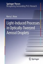 Light-Induced Processes in  Optically-Tweezed Aerosol Droplets