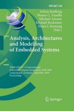 Analysis, Architectures and Modelling of Embedded Systems