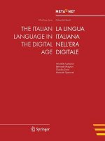 Italian Language in the Digital Age