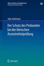 Der Schutz des Probanden bei der klinischen Arzneimittelprufung