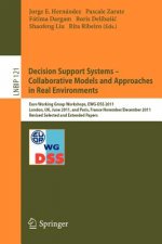 Decision Support Systems - Collaborative Models and Approaches in Real Environments