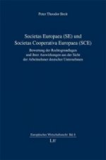 Societas Europaea (SE) und Societas Cooperativa Europaea (SCE)