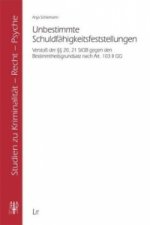 Unbestimmte Schuldfähigkeitsfeststellungen