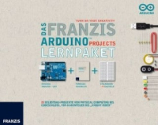 Das Franzis Arduino Projects Lernpaket, Arduino Uno + Steckboard + Handbuch + 40 Bauteile + CD-ROM