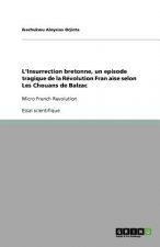 L'Insurrection bretonne, un episode tragique de la Revolution Franҫaise selon Les Chouans de Balzac