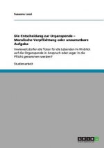 Entscheidung zur Organspende