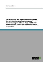 rechtlichen und praktischen Probleme bei der Antragstellung auf 