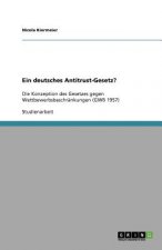 deutsches Antitrust-Gesetz?