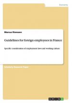 Guidelines for foreign employees in France
