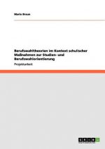 Berufswahltheorien im Kontext schulischer Massnahmen zur Studien- und Berufswahlorientierung