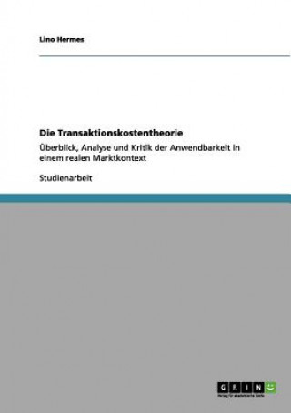 Transaktionskostentheorie